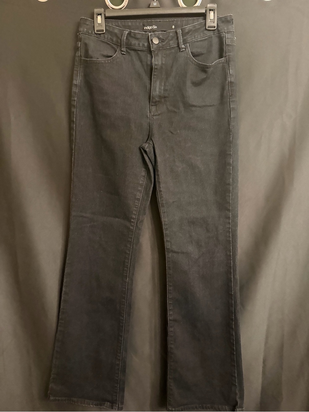 Indigo Six Bootcut Jeans Size 8